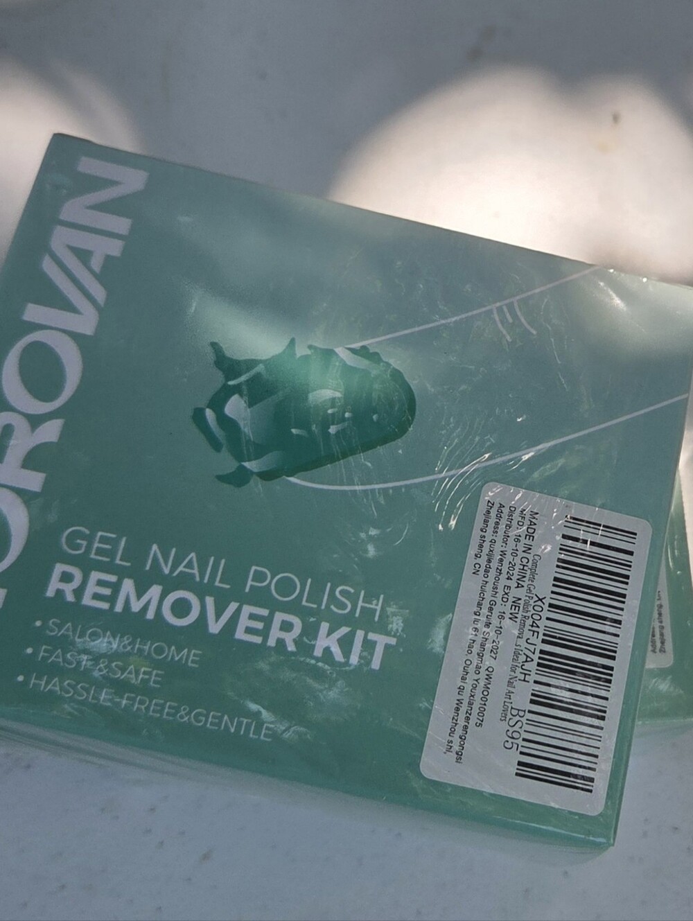 Morovan Gel Nail Ppolish Remover * Gentle On Nails *‎